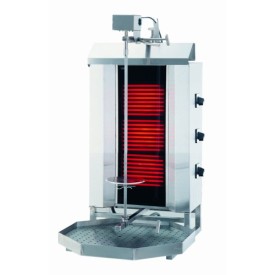 KLG230 Elektrikli Döner Ocağı Üstten Motorlu