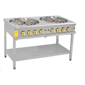 İNOXMASTER MotorluTaban Raflı Börek Ocağı Gazlı/Lpg