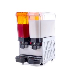 Samixir Klasik Twin Karıştırıcılı Ve Fıskiyeli Soğuk İçecek Dispenseri 40.SMI 20+20 lt 