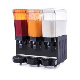 Samixir Klasik Triple 2 Dispenser Karıştırıcılı ve 1 Dispenser Fıskiyeli Soğuk İçecek Dispenseri 60.SMMB
