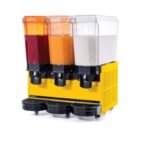 Samixir Klasik Triple 2 Dispenser Fıskiyeli ve 1 Dispenser Karıştırıcılı Soğuk İçecek Dispenseri 60.SSMY