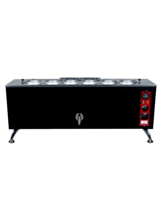ANKA 6 Demlikli Black Pro Elektrikli Çay Makineleri