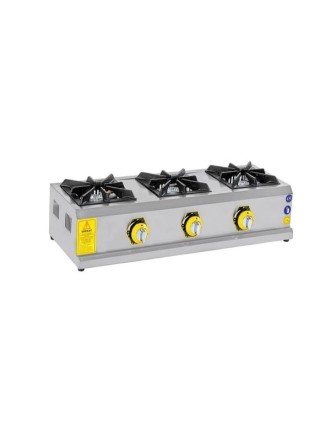 İNOX MASTER 3'LÜ MİNİ OCAK GAZLI / LPG 