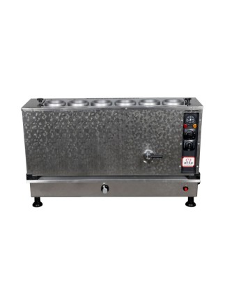 6 Demlikli Black Pro Plus Otomatik Çay Makinası