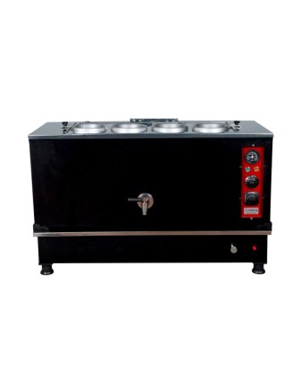 4 Demlikli Black Pro KOMPAKT FULL  Otomatik Çay Makinası