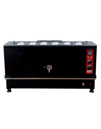 6 Demlikli Black Pro KOMPAKT FULL  Otomatik Çay Makinası