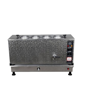 4 DEMLİKLİ İNOKS PRO KOMPAKT FULL OTOMATİK ÇAY KAZANI