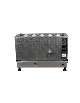 5 DEMLİKLİ İNOKS PRO KOMPAKT FULL OTOMATİK ÇAY KAZANI