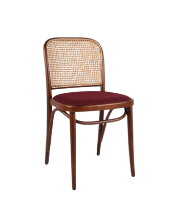 Sırt Hazeranlı  Oturum Döşemeli Thonet Sandalye RET67