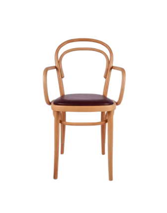 Oturum Döşemeli Kollu Ahşap Thonet Sandalye RET19