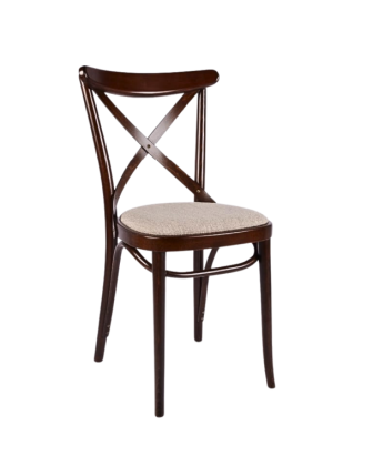 Sırt Çapraz Çıtalı Oturum Döşeme Ahşap Thonet Sandalye ret09